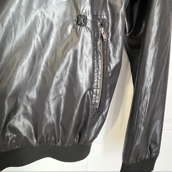 BUFFALO DAVID BITTON BLACK WINDBREAKER - Picture 6 of 12